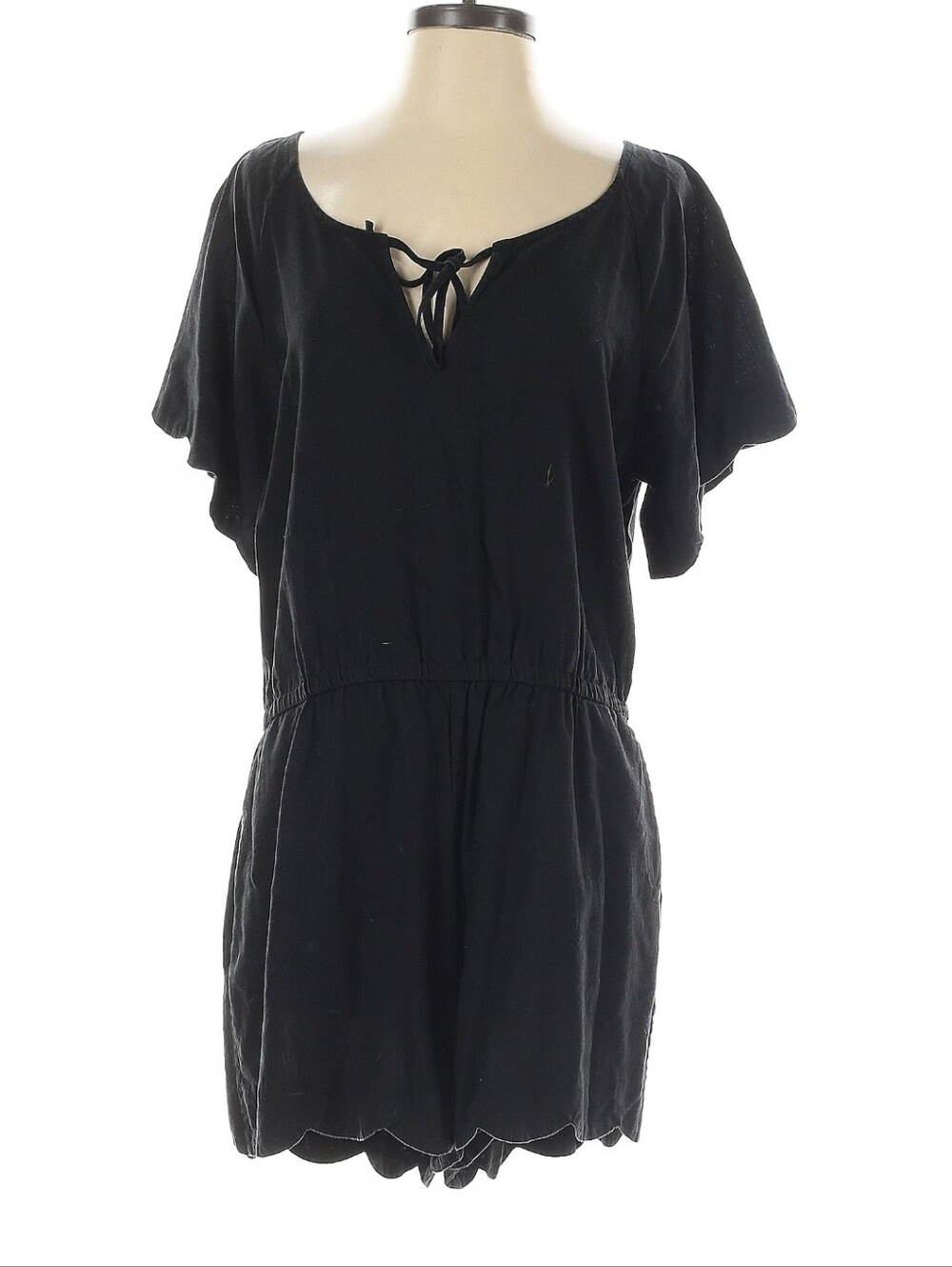 J. Crew Black Romper